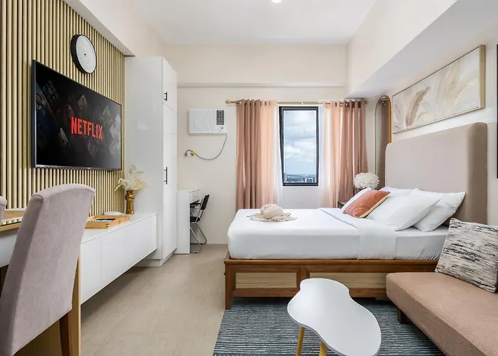 Apartment Rn Modern Near It Park, Gym & Pool Cebu